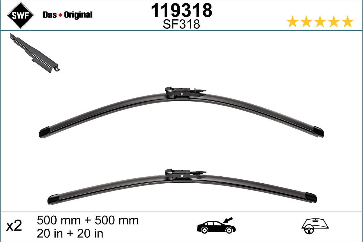 Lamela stergator SWF 119318